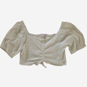 Roxy Puff Sleeve Women's Crop Top - NWOT
